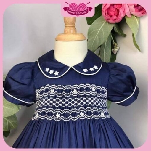 Navy Blue Smocked Summer Dresses 2025 - Bulk Supply for Fashion Businesses